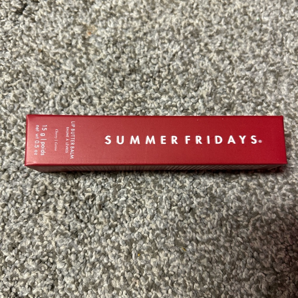 Summer Fridays Lip Butter Balm - Deep Red